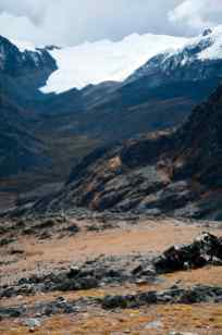 Hualla Hualla landscape, Peru